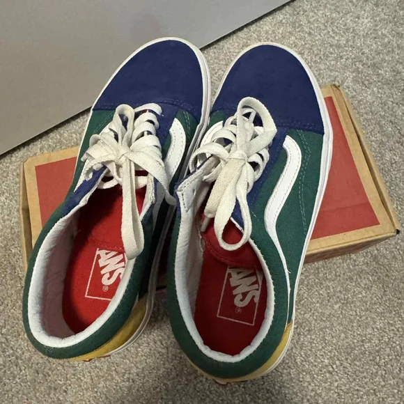 Old School Multi Color Vans - Picture 3 of 5